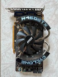 MSI N460GTX Cyclone 1GD5  1GB