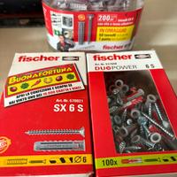 Materiale vario, tasselli, pressacavo, viteria