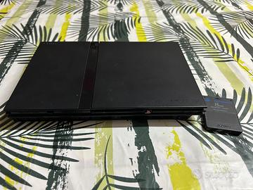 Sony Playstation 2 PS2 slim + gioco + memory card