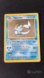 Vaporeon (JU 12) IT holo set jungle pokemon