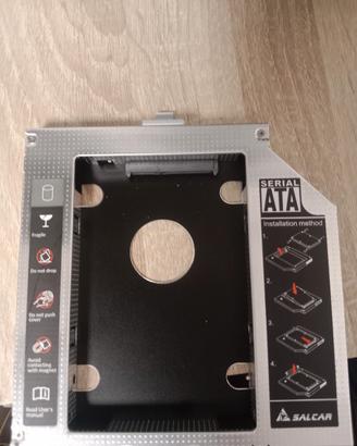 porta hard disk da interno PC portatile.