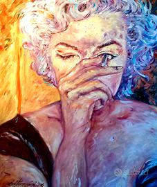 dipinto olio su tela,cm 70 x 50