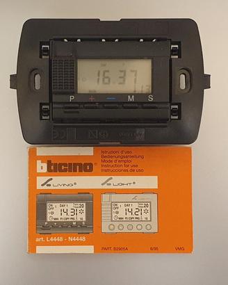 Cronotermostato bticino living international L4448