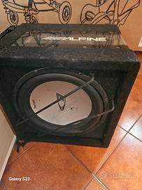 subwoofer alpine 800watt