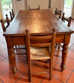 Sedie campagnole con pomolo