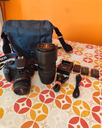 Kit Reflex Completo Canon EOS 1200D + 2 Obiettivi