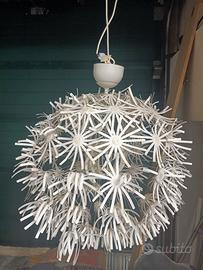 Lampadario Maskros Ikea a fiore