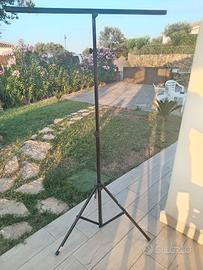 Asta supporto porta fari regolabile