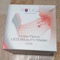 Maschera LED per il trattamento collo