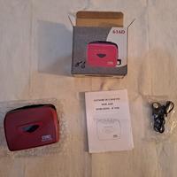 Lettore cassette vintage con scatola completa