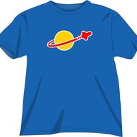 Maglietta blu Classic Lego Space Logo