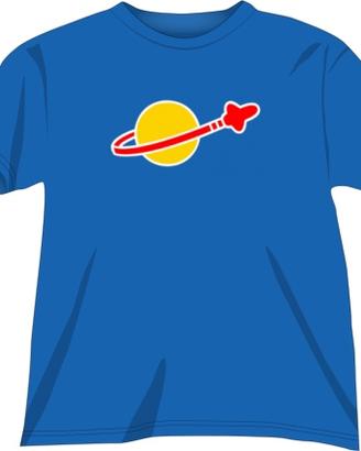 Maglietta blu Classic Lego Space Logo