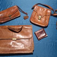 Lotto The Bridge pelle vintage – 2 borse + 24 ore 