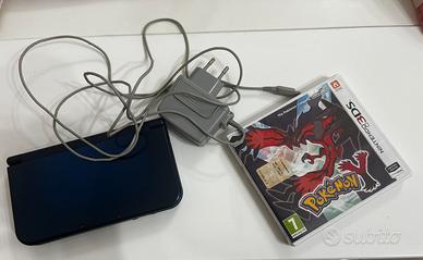 New Nintendo 3Ds XL blu metallico con gioco