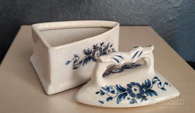 Scatola in ceramica ferro da stiro 