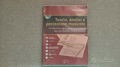 Libro Teoria, analisi e percezione musicale liceo