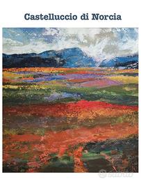 Acrilico su tela “Castelluccio di Norcia”