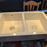 Lavello doppio in ceramica Ikea Havsen 792.502.65