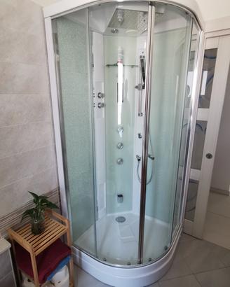 Cabina Doccia Idromassaggio con Sauna e Radio