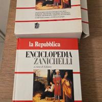 Enciclopedia Zanichelli Repubblica anni 90 nuovo