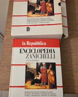 Enciclopedia Zanichelli Repubblica anni 90 nuovo