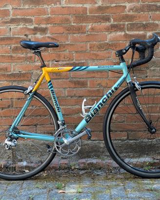 Bici corsa Bianchi Palestini Campagnolo 9v Tgl.57