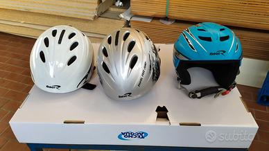 Lotto Caschi Sci Rebell varie misure