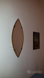 Specchio ovale antico