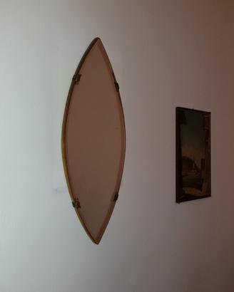 Specchio ovale antico