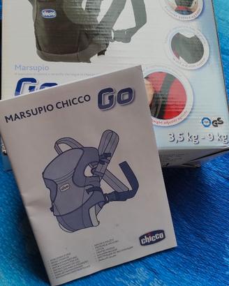 Marsupio Chicco GO Baby Carrier 0m+ 3,5-9 kg con s