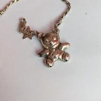 Bracciale orso stella S argento 925 bambino/