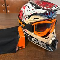 Casco Airoh e occhiali KTM