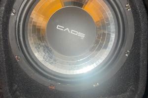 Subwoofer caos piu amplificatore