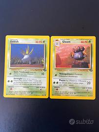 Oddish-Gloom Carte Pokemon Jungle