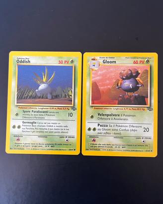 Oddish-Gloom Carte Pokemon Jungle