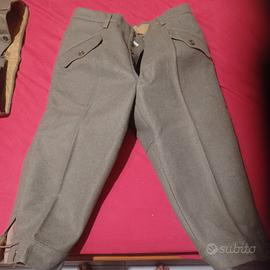 Tris pantaloni alpini in lana originale EI 1982-83