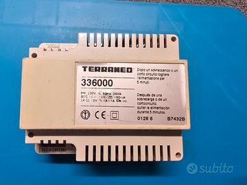 Alimentatore Citofono Terraneo 336000