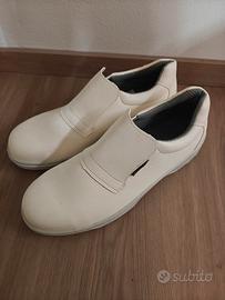 scarpe antinfortunistiche bianche nuove 