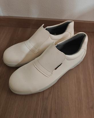 scarpe antinfortunistiche bianche nuove 