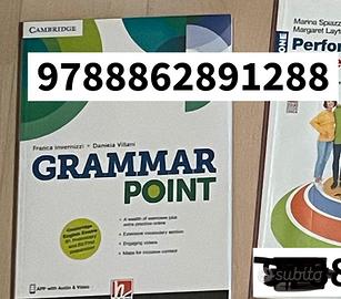 Libro inglese grammar point livello A1-B2+ 9788862