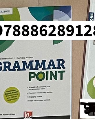 Libro inglese grammar point livello A1-B2+ 9788862