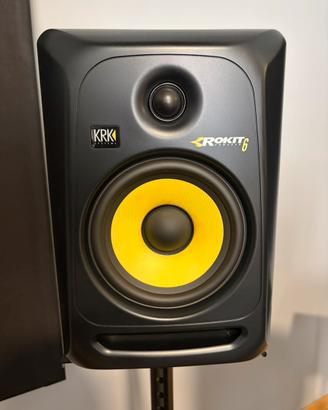 KRK Rokit 6 G2 monitor casse da studio
