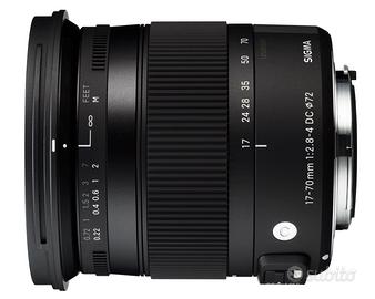 Sigma 17-70mm f/2.8-4 DC OS HSM Macro C  x Nikon