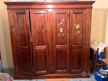 armadio legno massello 