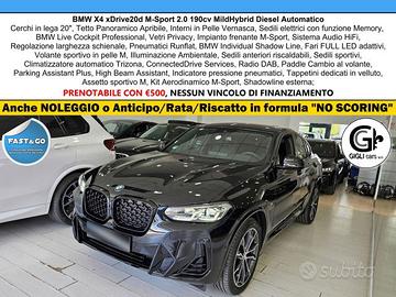 BMW X4 20d M-Sport Tetto Navi CAM LED Clima3Zone