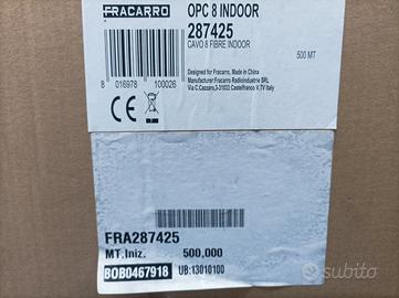 Cavo matassa fibra ottica a 8 fibre da interno