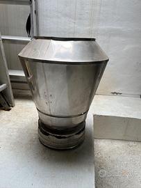 terminale camino in acciaio