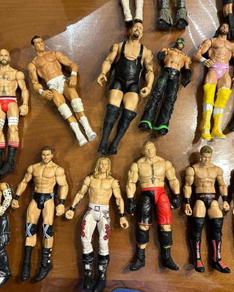 Wrestling action figure lotto/unità