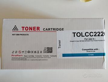 Toner Ciano Compatibile Olivetti D-Color MF2624+