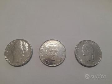 Monete 100 Lire Repubblica italiana 